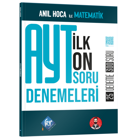 Anıl Hoca İle Matematik AYT İlk 10 Soru Denemeleri KR Akademi Yayınları