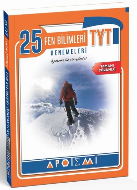 Apotemi Yayınları TYT Fen Bilimleri 25 Deneme