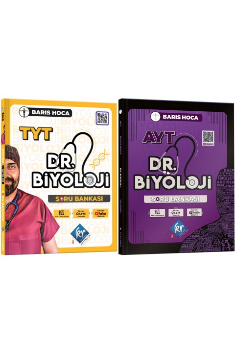 Barış Hoca TYT-AYT Dr. Biyoloji Soru Bankası Seti