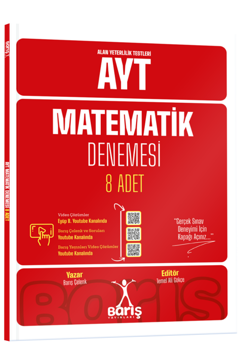 Barış Yayınları AYT Matematik Denemesi 8 Adet