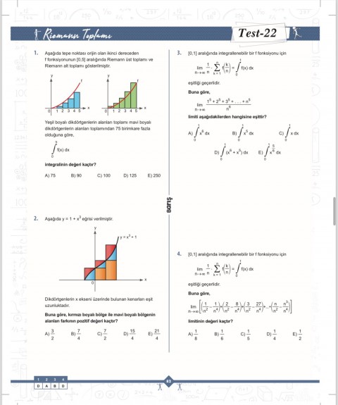Barış Yayınları İntegral Matematik Fasikülleri