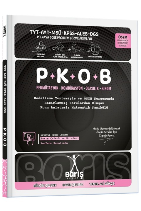 Barış Yayınları Permütasyon Kombinasyon Olasılık Binom Matematik Fasikülleri