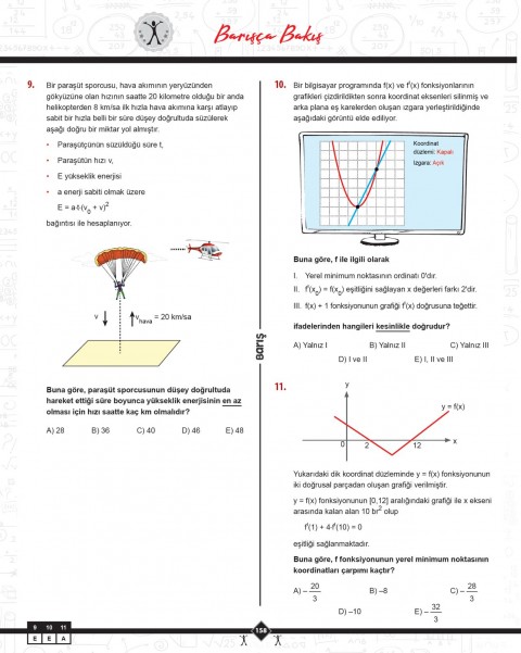 Barış Yayınları Türev Matematik Fasikülleri