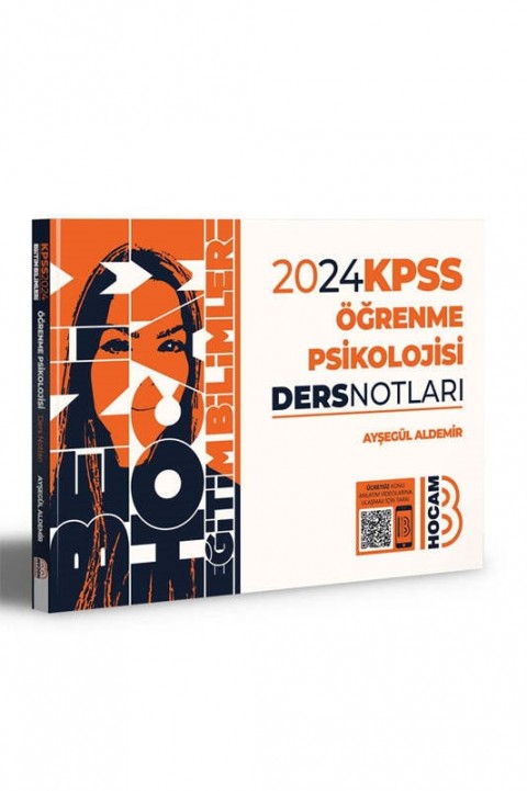 Benim Hocam Yayınları 2024 KPSS Eğitim Bilimleri Öğrenme Psikolojisi Video Ders Notları
