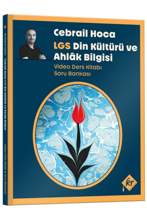Cebrail Hoca LGS 8. Sınıf Din Kültürü ve Ahlak Bilgisi Video Ders Kitabı Soru Bankası KR Akademi Yayınları