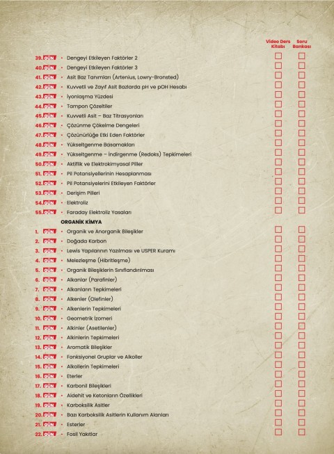 Celal Hoca AYT Kimya Soru Bankası KR Akademi Yayınları