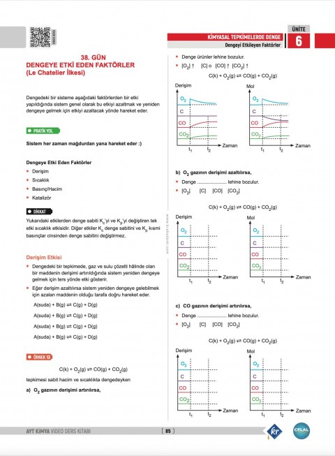 Celal Hoca AYT Kimya Video Ders Kitabı KR Akademi Yayınları