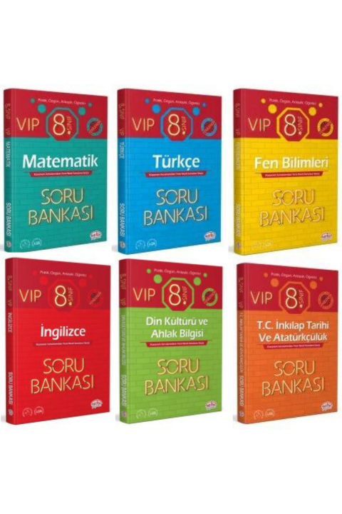 Editör Yayınları 8. Sınıf  LGS VİP Soru Bankası Seti