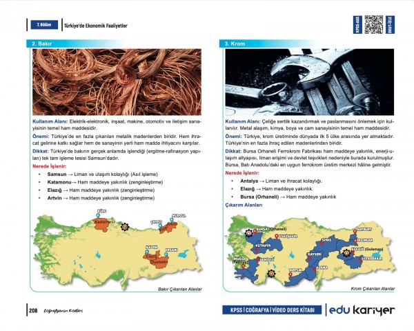 Edu Kariyer Coğrafyanın Kodları 2026 KPSS-AGS 35 Günde Haritalarla Kodlamalarla Coğrafya Video Ders Kitabı