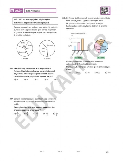 Edu Kariyer Mert Hoca 2026 KPSS Genel Yetenek Matematik Son Tekrar 555 Soru