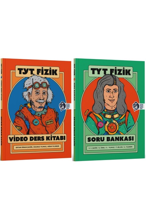 Ertan Sinan Şahin TYT Fizik Video Ders Kitabı ve Soru Bankası Seti KR Akademi Yayınları