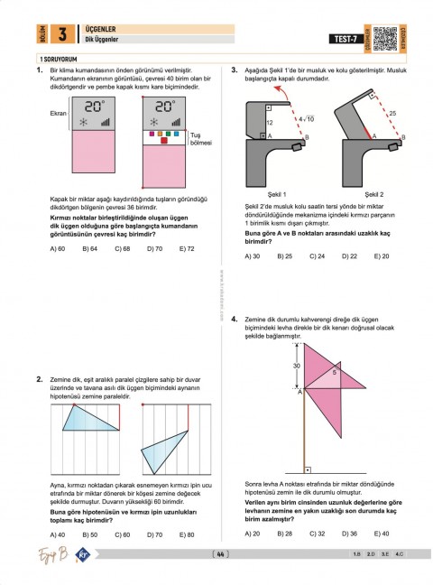 Eyüp B. TYT AYT Geometri Soru Bankası