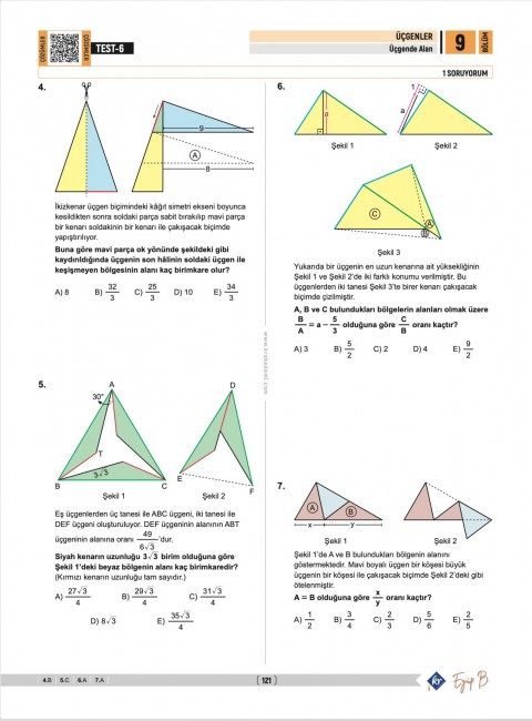 Eyüp B. TYT AYT Geometri Soru Bankası