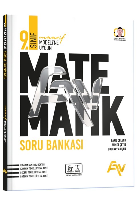 FAV Yayınları 9. Sınıf Matematik Maarif Modeli Soru Bankası