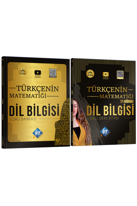 Gamze Hoca Türkçenin Matematiği Tüm Sınavlar İçin Dil Bilgisi Video Ders Kitabı & Soru Bankası Seti