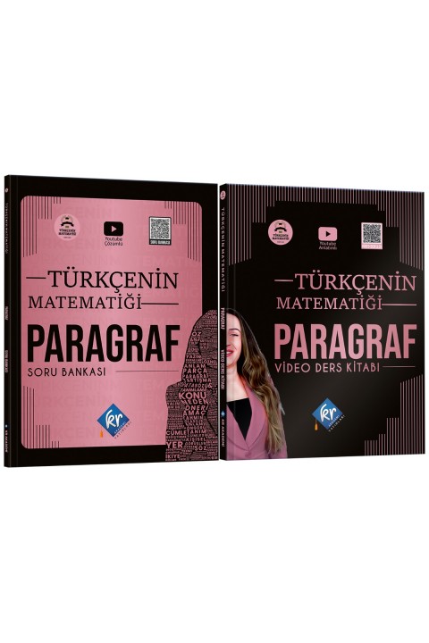 Gamze Hoca Türkçenin Matematiği Tüm Sınavlar İçin Paragraf Video Ders Kitabı & Soru Bankası Seti