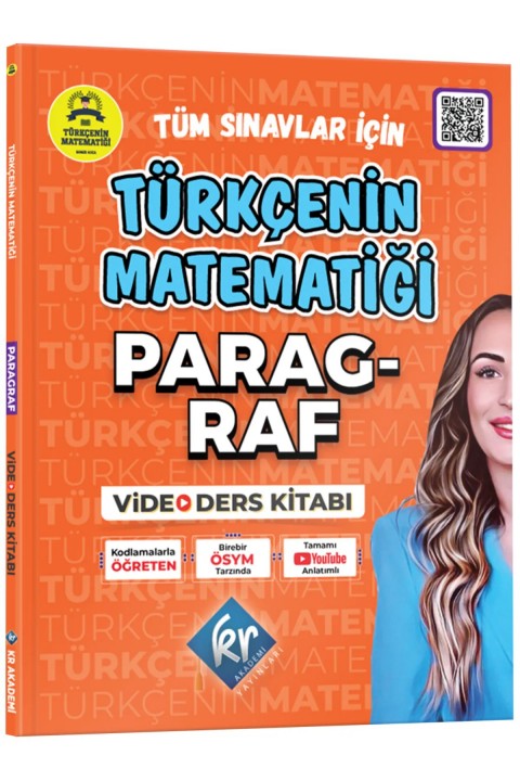 Gamze Hoca Türkçenin Matematiği Tüm Sınavlar İçin Paragraf Video Ders Kitabı