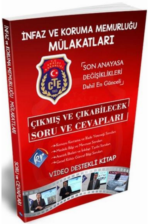 İnfaz ve Koruma Memurluğu Mülakatları Çıkmış Soru ve Cevapları KR Akademi Yayınları