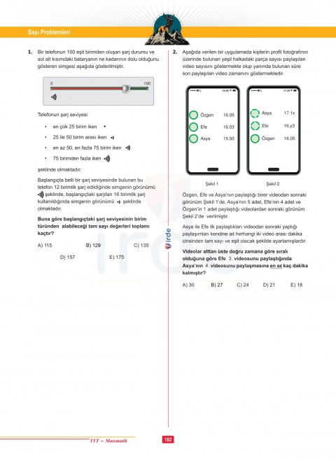 İrde Yayınları TYT Matematik Soru Bankası