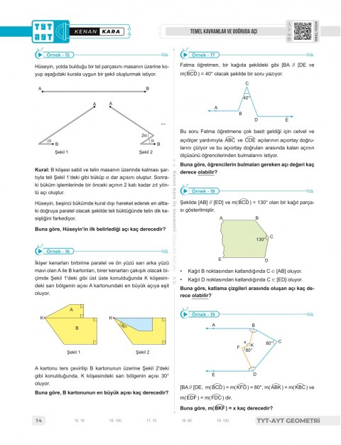 Kenan Kara İle TYT-AYT Geometri Video Ders Kitabı