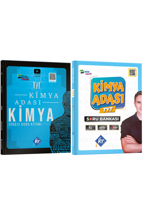 Kimya Adası TYT Kimya Video Ders Kitabı ve Soru Bankası Seti KR Akademi Yayınları