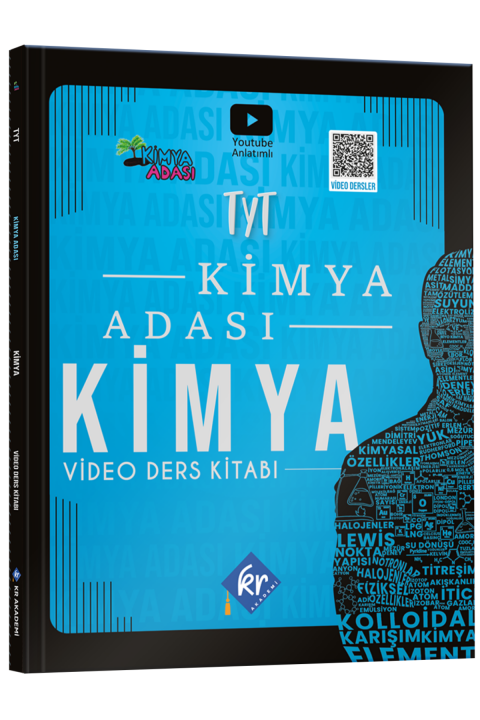 Kimya Adası TYT Kimya Video Ders Kitabı ve Soru Bankası Seti KR Akademi Yayınları