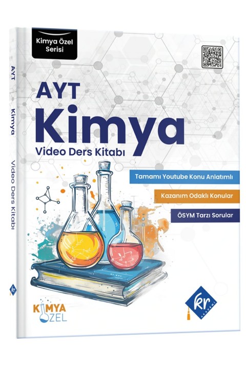 Kimya Özel AYT Kimya Video Ders Kitabı KR Akademi Yayınları