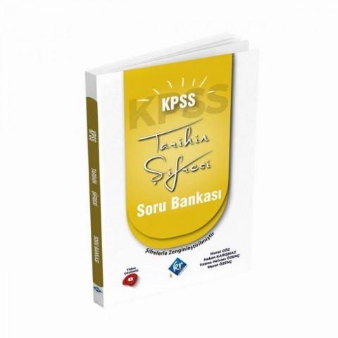 KPSS Tarihin Şifresi Soru Bankası Video Çözümlü KR Akademi Yayınları
