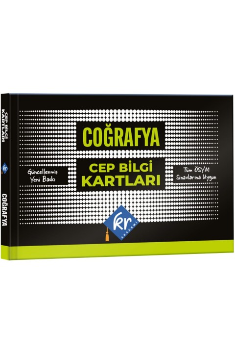 KPSS Tüm Sınavlar İçin Coğrafya Cep Bilgi Kartları KR Akademi Yayınları