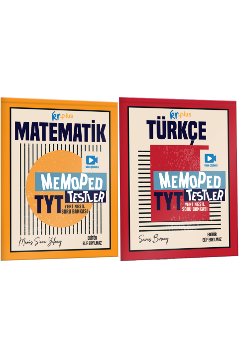 KR Plus TYT Matematik-Türkçe Memoped Testler