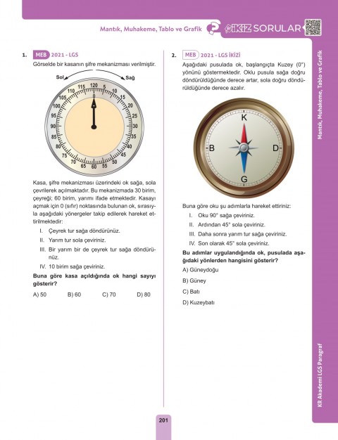 LGS 4X Paragraf Soru Bankası KR Akademi Yayınları