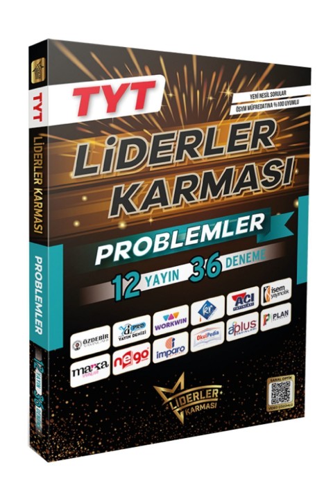Liderler Karması TYT Problemler Video Çözümlü 12 Yayın 36 Deneme