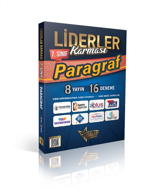Liderler Karması 7. Sınıf Paragraf Denemeleri 8 Yayın 16 Deneme