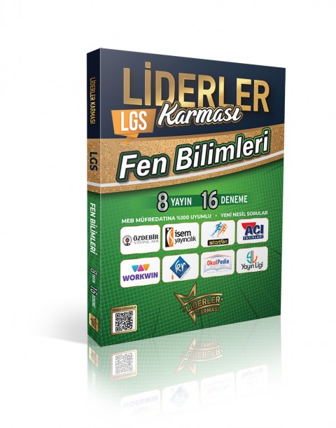 Liderler Karması LGS Fen Bilimleri Denemeleri 8 Yayın 16 Deneme