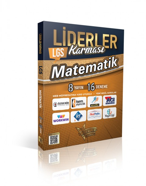 Liderler Karması LGS Matematik Denemeleri 8 Yayın 16 Deneme Liderler Karması LGS Matematik Denemeleri 8 Yayın 16 Deneme