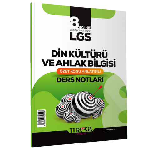 Marka Yayınları 8. Sınıf LGS Din Kültürü ve Ahlak Bilgisi Özet Konu Anlatımlı Ders Notları