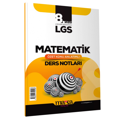 Marka Yayınları 8. Sınıf LGS Matematik Özet Konu Anlatımlı Ders Notları