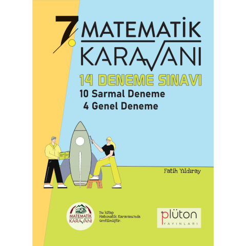 Matematik Karavanı 7. Sınıf 14 Deneme Sınavı Plüton Yayınları