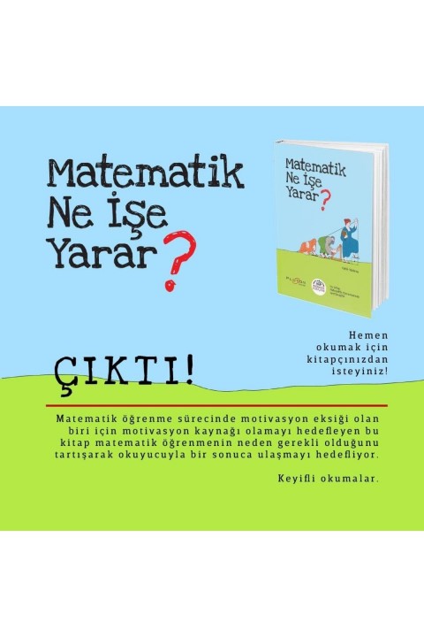 Matematik Karavanı Matematik Ne İşe Yarar? Plüton Yayınları