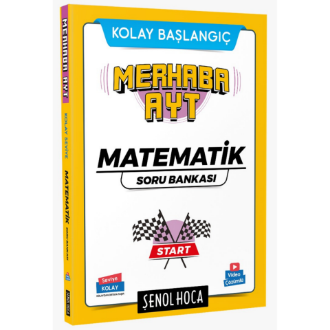 Merhaba AYT Matematik Soru Bankası Şenol Hoca