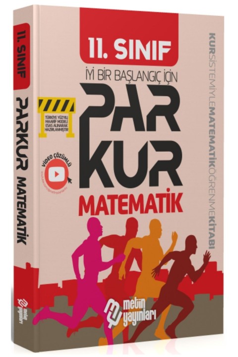 Metin Yayınları 11. Sınıf Parkur Matematik Öğrenme Kitabı