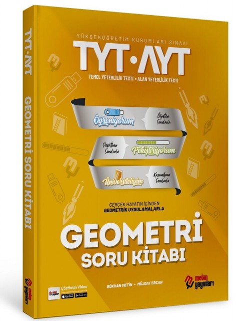 Metin Yayınları TYT-AYT Geometri Soru Kitabı