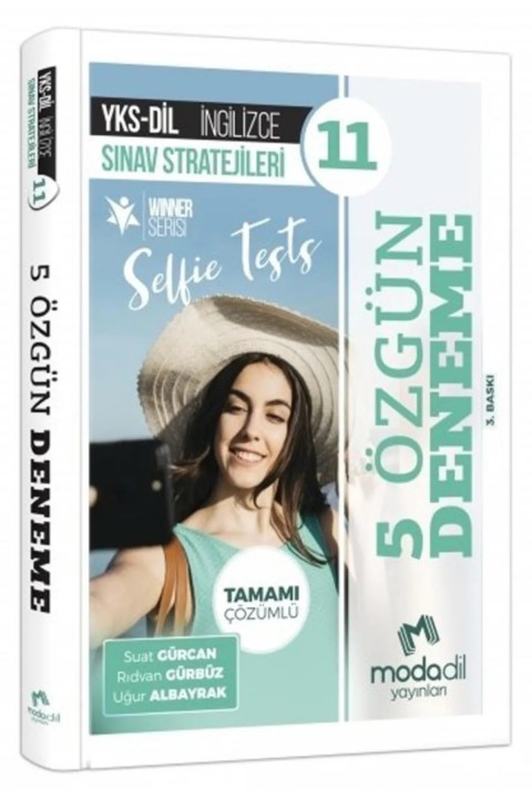 Modadil Yayınları YKS DİL Sınav Stratejileri Serisi 11- 5 Özgün Deneme