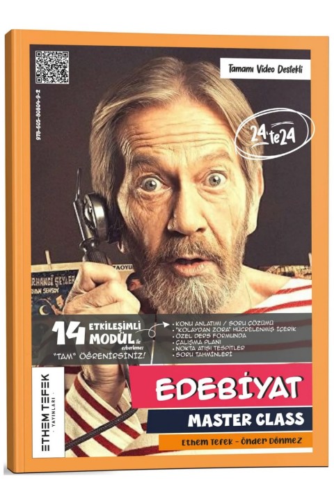 Önder Hoca & Ethem Hoca AYT Edebiyat Master Class Modülleri (14 Modül) KR Akademi Yayınları