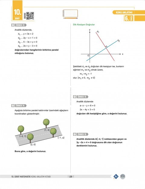 Partikül Matematik Maarif Modeli 10. Sınıf Matematik Konu Anlatım Kitabı KR Akademi Yayınları