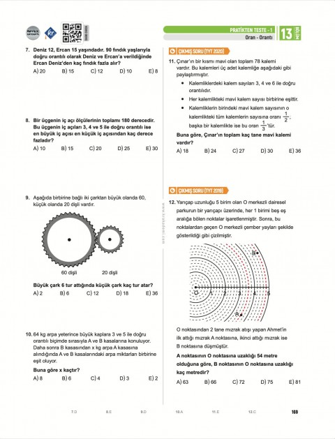 Partikül Matematik Mat-Core 14 Günde Sıfırdan Matematik Video Ders Kitabı KR Akademi Yayınları