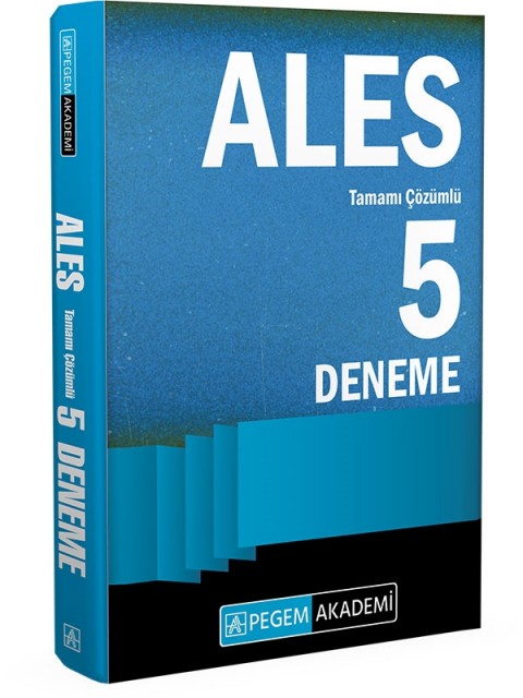 Pegem Akademi 2024 ALES Tamamı Çözümlü 5 Deneme