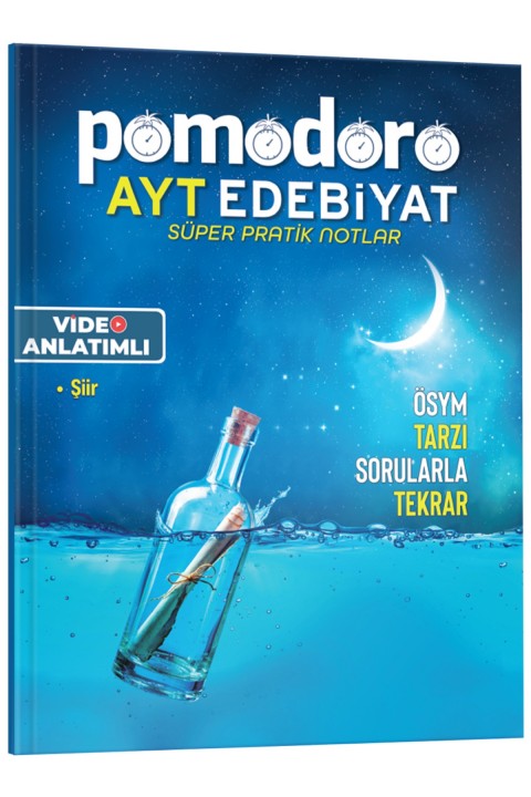 Pomodoro AYT Edebiyat-1 Konu Soru Süper Pratik Notlar
