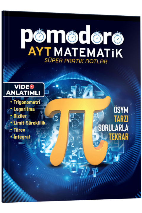 Pomodoro AYT Matematik-2 Konu Soru Süper Pratik Notlar
