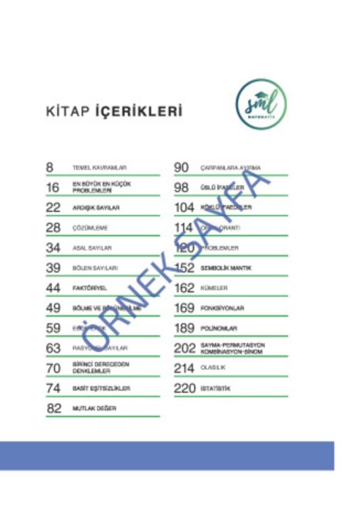 SML Hoca TYT Matematik Video Ders Kitabı